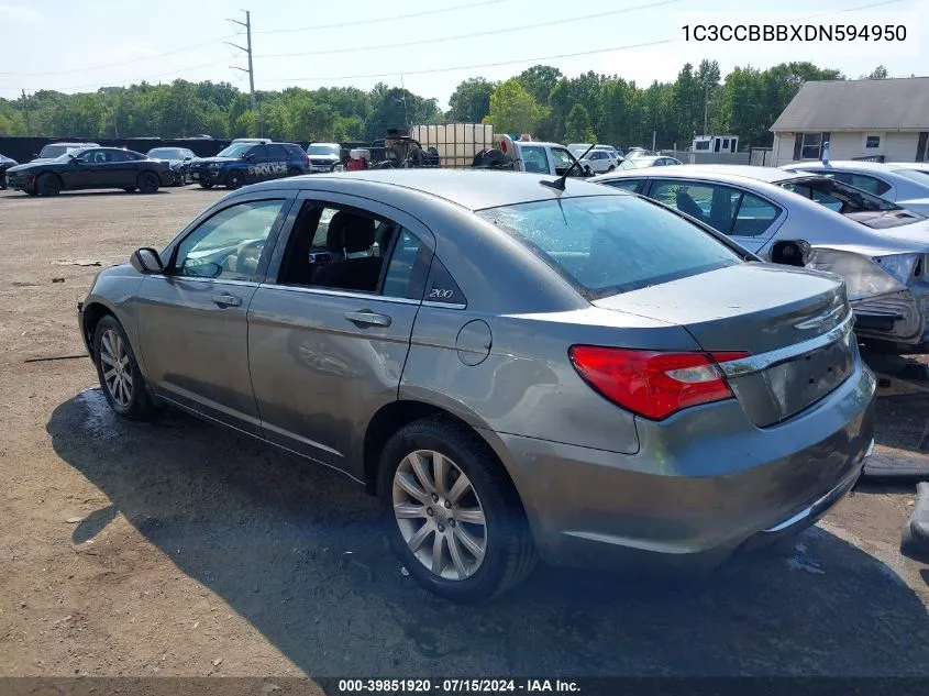 1C3CCBBBXDN594950 2013 Chrysler 200 Touring