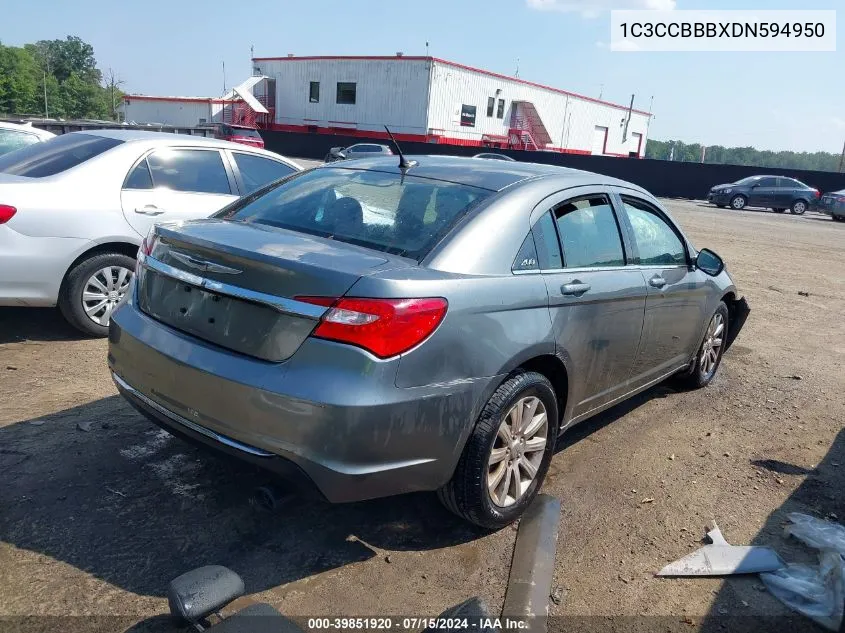 1C3CCBBBXDN594950 2013 Chrysler 200 Touring