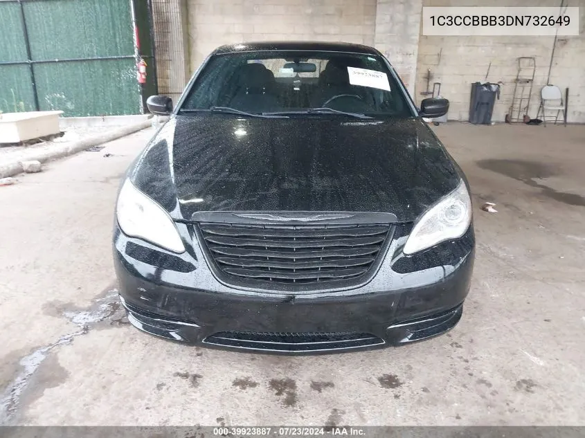 2013 Chrysler 200 Touring VIN: 1C3CCBBB3DN732649 Lot: 39923887