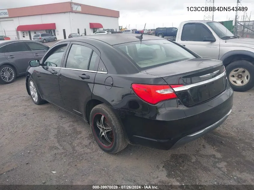 1C3CCBBB4DN543489 2013 Chrysler 200 Touring