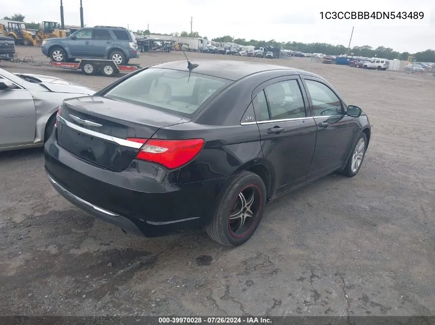 1C3CCBBB4DN543489 2013 Chrysler 200 Touring