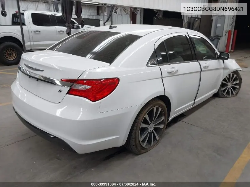 1C3CCBCG8DN696421 2013 Chrysler 200 Limited