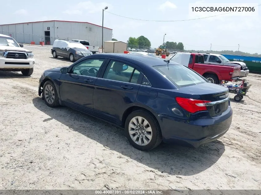 1C3CCBAG6DN727006 2013 Chrysler 200 Lx