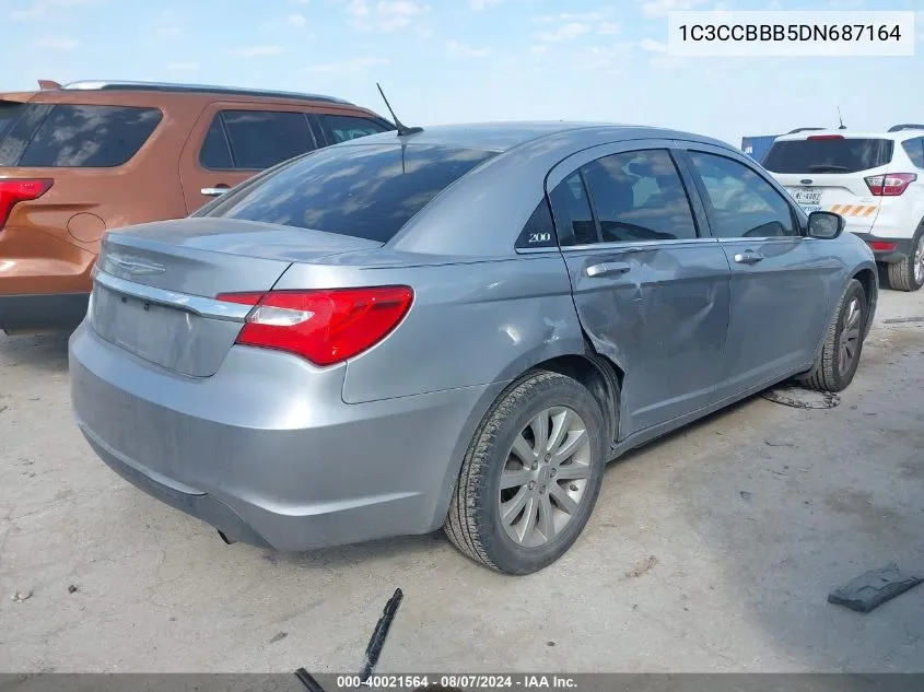 1C3CCBBB5DN687164 2013 Chrysler 200 Touring