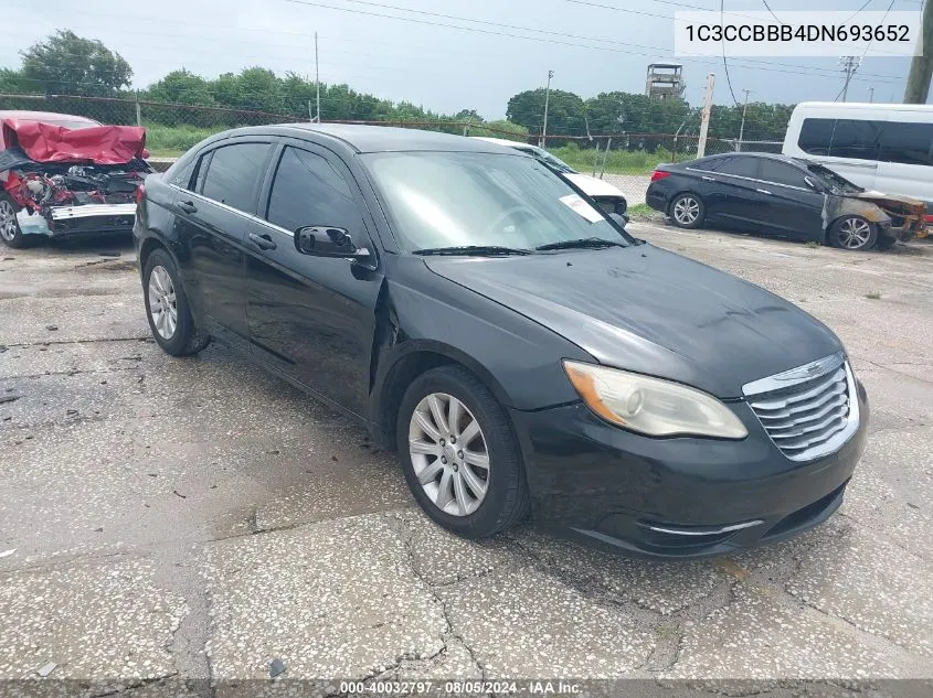 1C3CCBBB4DN693652 2013 Chrysler 200 Touring