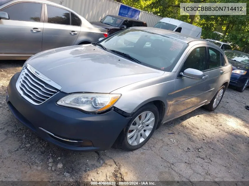 1C3CCBBB3DN714412 2013 Chrysler 200 Touring