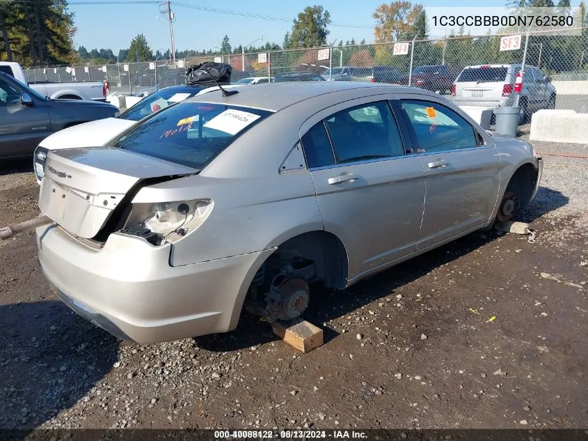 2013 Chrysler 200 Touring VIN: 1C3CCBBB0DN762580 Lot: 40088122