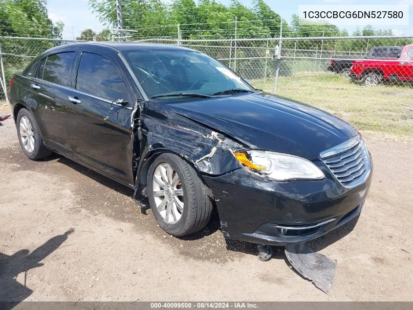 2013 Chrysler 200 Limited VIN: 1C3CCBCG6DN527580 Lot: 40099508