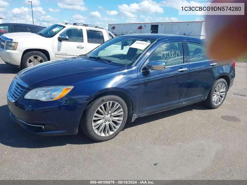 1C3CCBCG9DN574280 2013 Chrysler 200 Limited