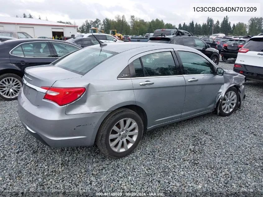 1C3CCBCG4DN701209 2013 Chrysler 200 Limited