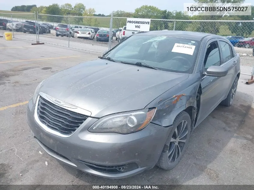 2013 Chrysler 200 Touring VIN: 1C3CCBBB5DN575027 Lot: 40194908