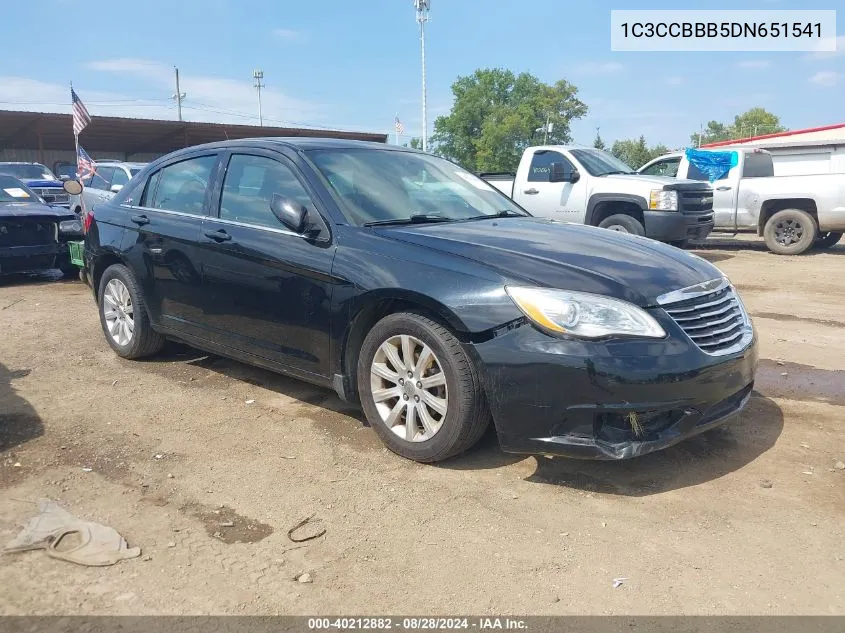 2013 Chrysler 200 Touring VIN: 1C3CCBBB5DN651541 Lot: 40212882