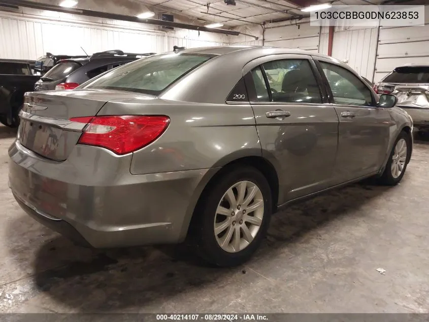 2013 Chrysler 200 Touring VIN: 1C3CCBBG0DN623853 Lot: 40214107