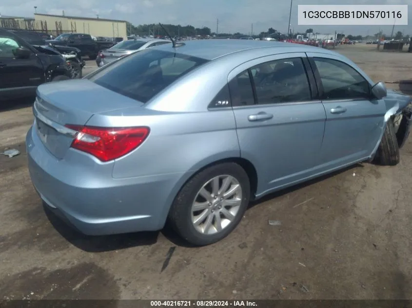 1C3CCBBB1DN570116 2013 Chrysler 200 Touring