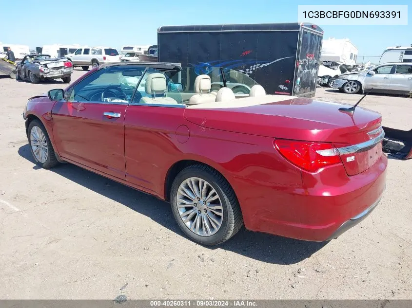 1C3BCBFG0DN693391 2013 Chrysler 200 Limited