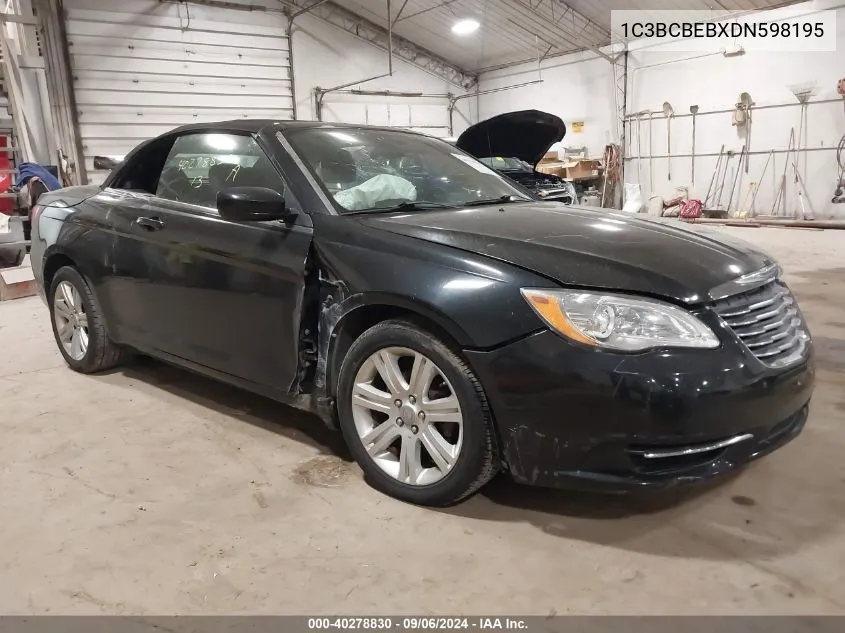 1C3BCBEBXDN598195 2013 Chrysler 200 Touring