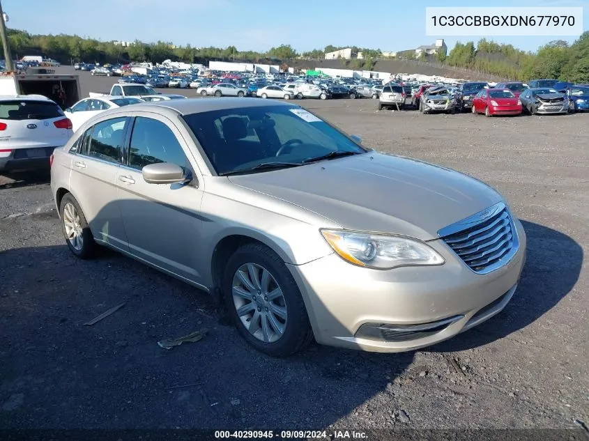 2013 Chrysler 200 Touring VIN: 1C3CCBBGXDN677970 Lot: 40290945