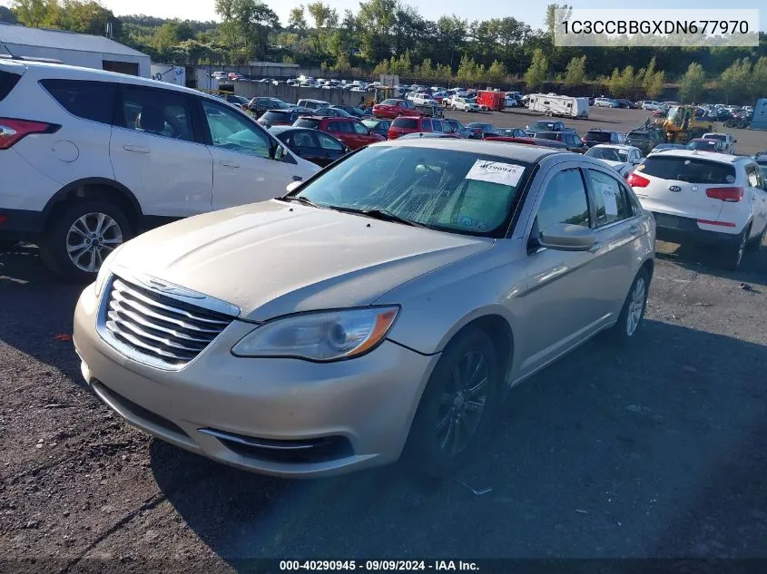 2013 Chrysler 200 Touring VIN: 1C3CCBBGXDN677970 Lot: 40290945