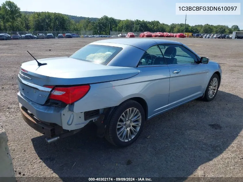 1C3BCBFG3DN610097 2013 Chrysler 200 Limited