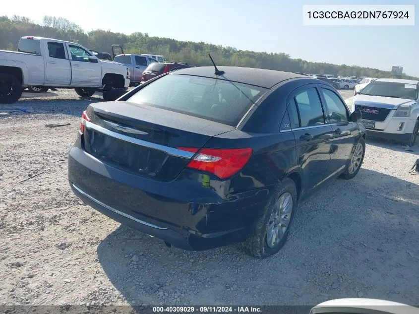 1C3CCBAG2DN767924 2013 Chrysler 200 Lx