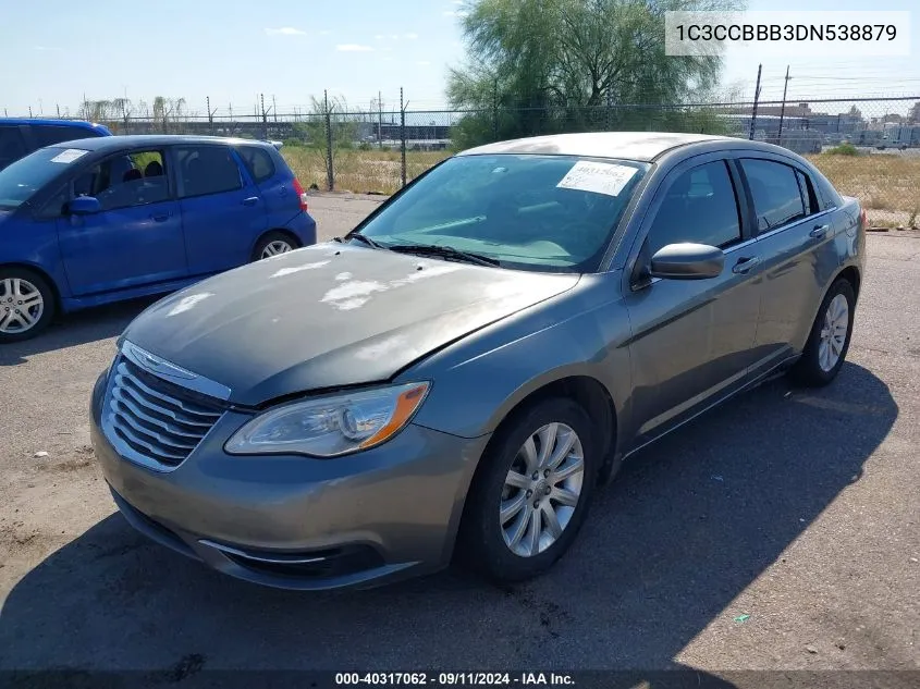 2013 Chrysler 200 Touring VIN: 1C3CCBBB3DN538879 Lot: 40317062