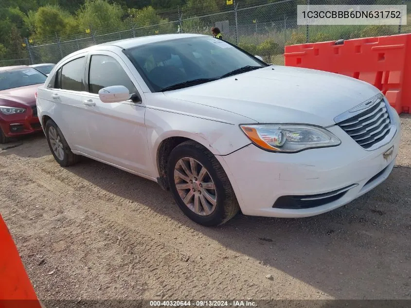 1C3CCBBB6DN631752 2013 Chrysler 200 Touring