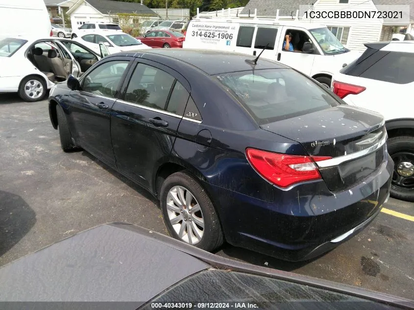 2013 Chrysler 200 Touring VIN: 1C3CCBBB0DN723021 Lot: 40343019