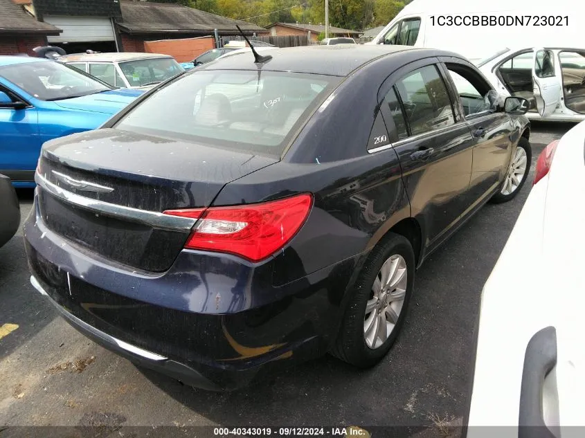 2013 Chrysler 200 Touring VIN: 1C3CCBBB0DN723021 Lot: 40343019