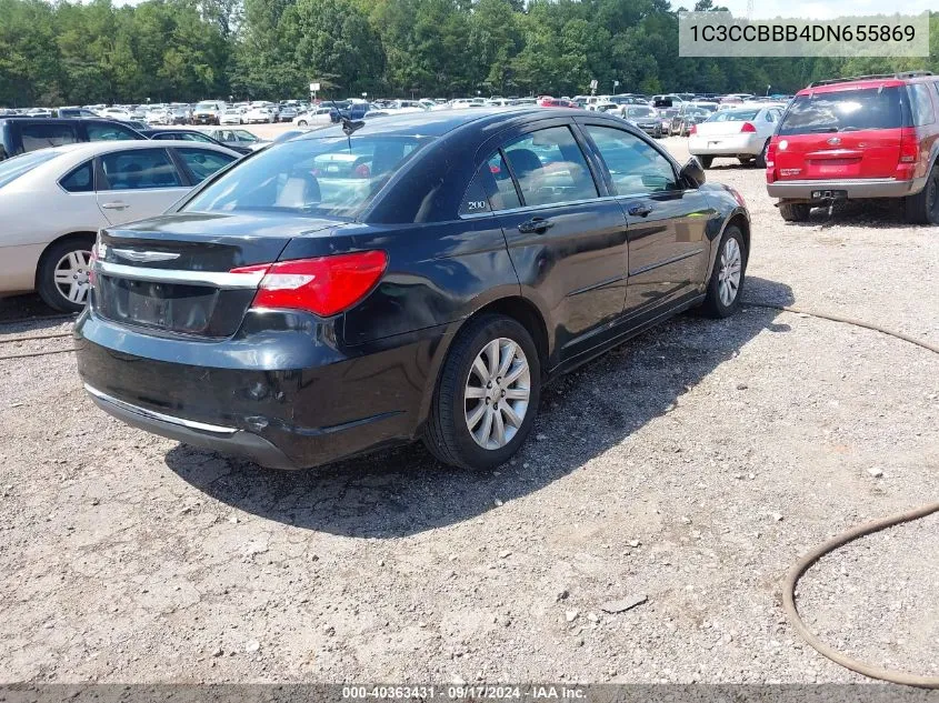 1C3CCBBB4DN655869 2013 Chrysler 200 Touring