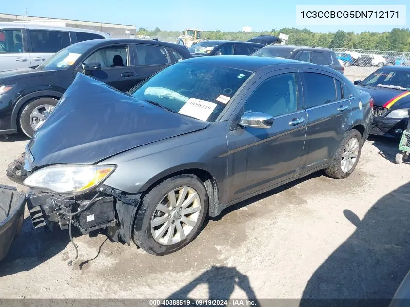 1C3CCBCG5DN712171 2013 Chrysler 200 Limited