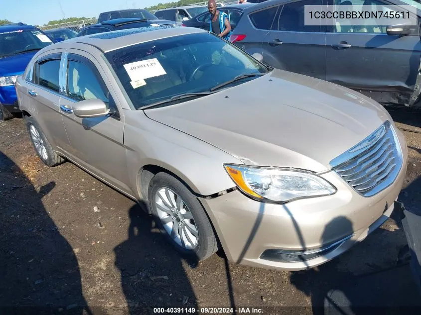 1C3CCBBBXDN745611 2013 Chrysler 200 Touring