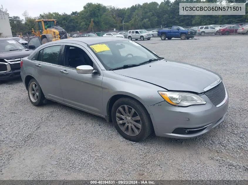 1C3CCBCG6DN571501 2013 Chrysler 200 Limited