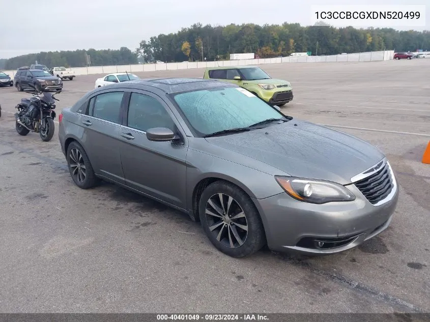 2013 Chrysler 200 Limited VIN: 1C3CCBCGXDN520499 Lot: 40401049