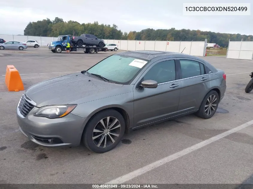 2013 Chrysler 200 Limited VIN: 1C3CCBCGXDN520499 Lot: 40401049