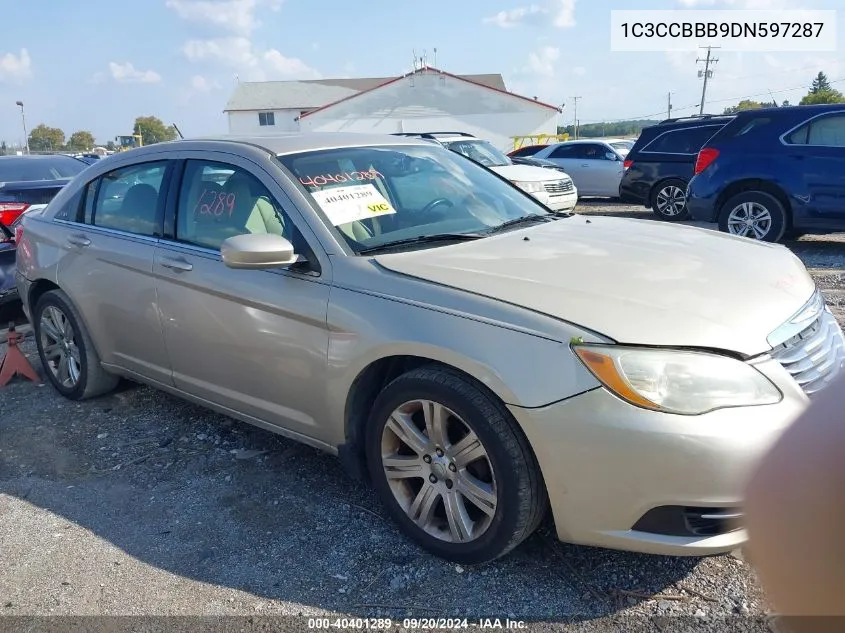 2013 Chrysler 200 Touring VIN: 1C3CCBBB9DN597287 Lot: 40401289