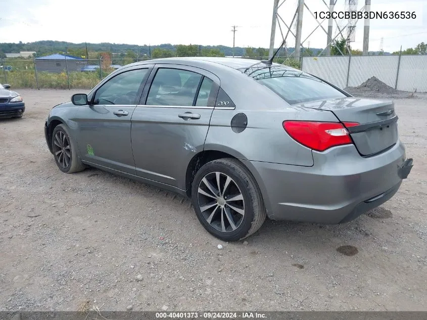 2013 Chrysler 200 Touring VIN: 1C3CCBBB3DN636536 Lot: 40401373