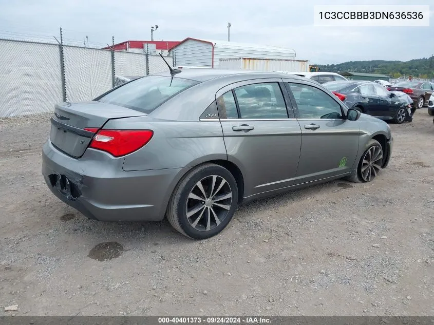 2013 Chrysler 200 Touring VIN: 1C3CCBBB3DN636536 Lot: 40401373