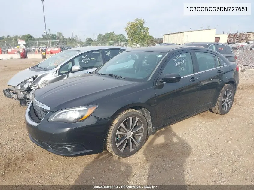 1C3CCBCG6DN727651 2013 Chrysler 200 Limited