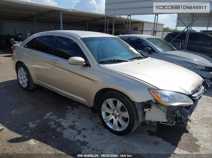 2013 Chrysler 200 Touring VIN: 1C3CCBBB1DN695911 Lot: 40406229