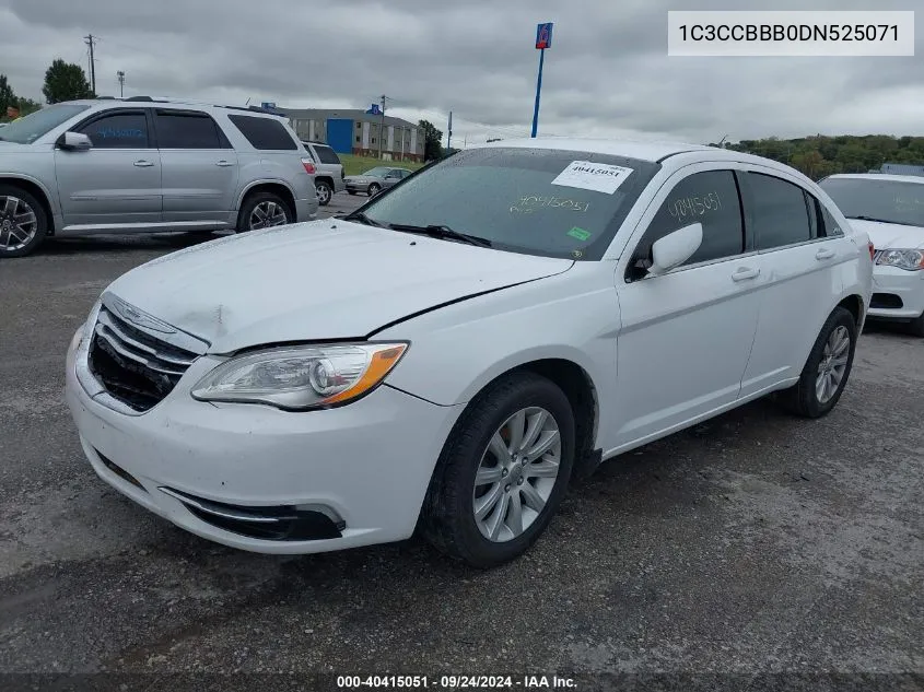 2013 Chrysler 200 Touring VIN: 1C3CCBBB0DN525071 Lot: 40415051