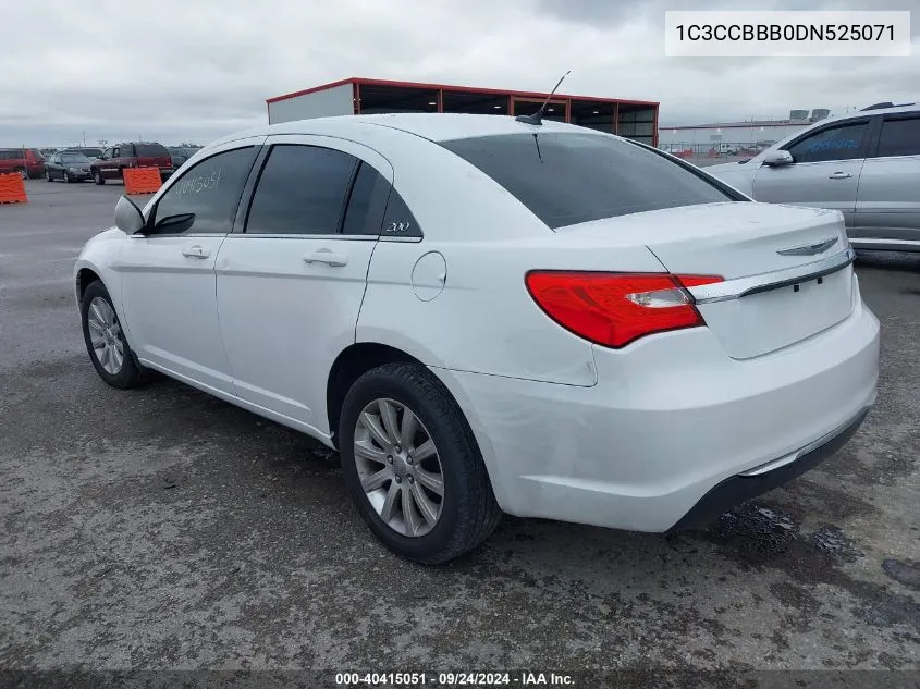 1C3CCBBB0DN525071 2013 Chrysler 200 Touring