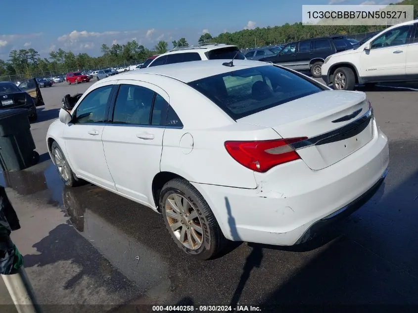 1C3CCBBB7DN505271 2013 Chrysler 200 Touring