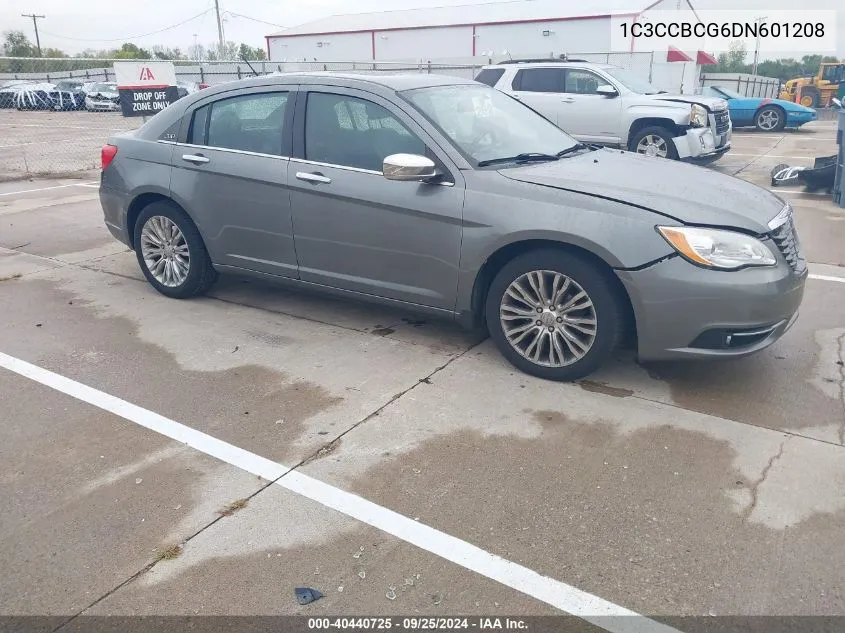 2013 Chrysler 200 Limited VIN: 1C3CCBCG6DN601208 Lot: 40440725