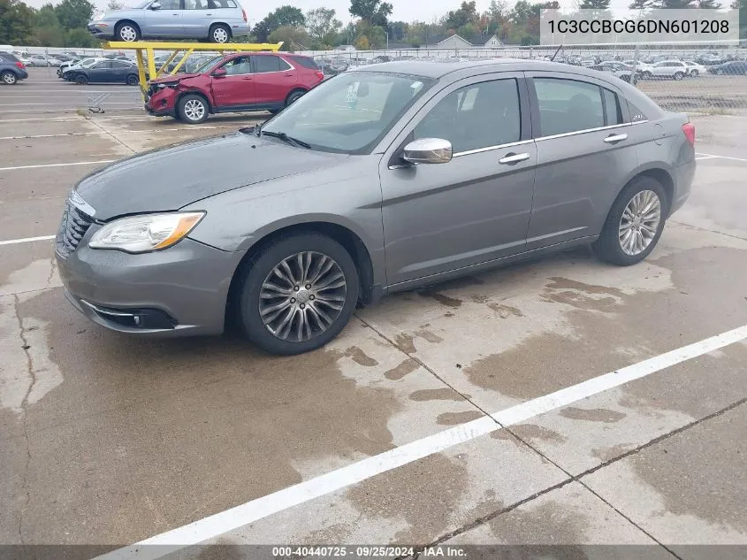 2013 Chrysler 200 Limited VIN: 1C3CCBCG6DN601208 Lot: 40440725