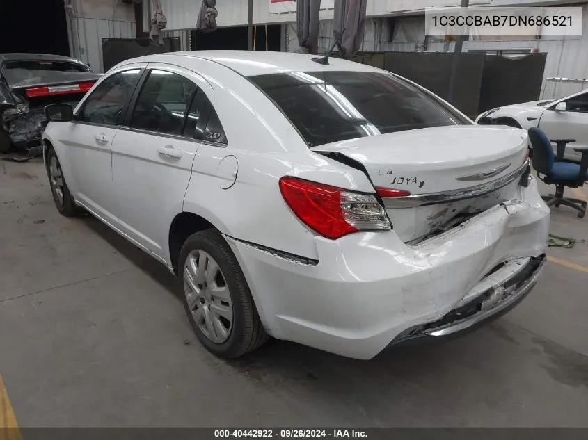 1C3CCBAB7DN686521 2013 Chrysler 200 Lx