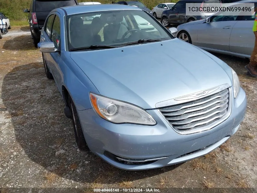 2013 Chrysler 200 Limited VIN: 1C3CCBCGXDN699496 Lot: 40465148