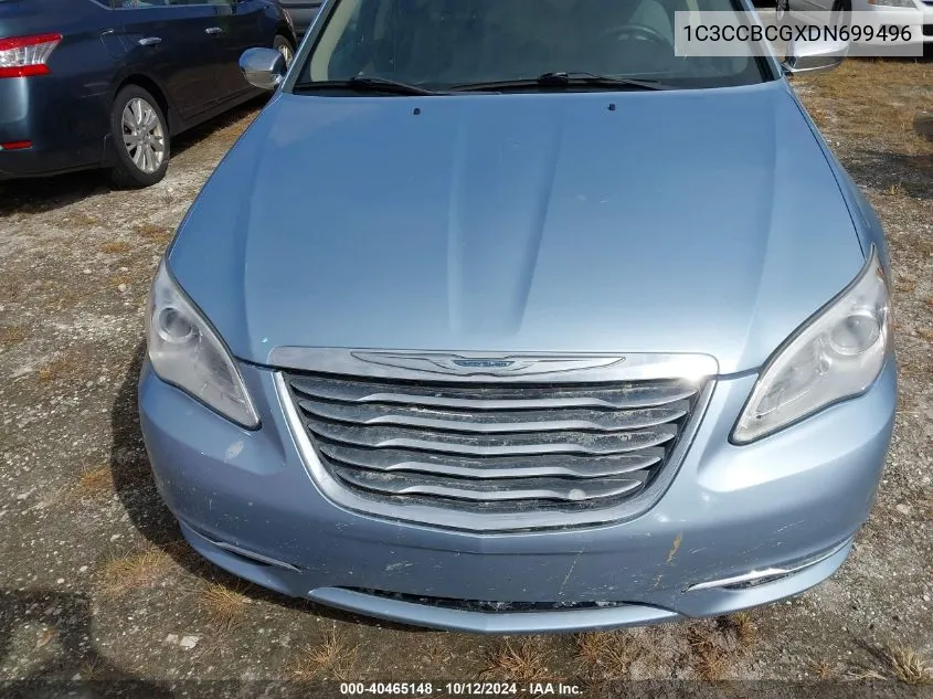 2013 Chrysler 200 Limited VIN: 1C3CCBCGXDN699496 Lot: 40465148