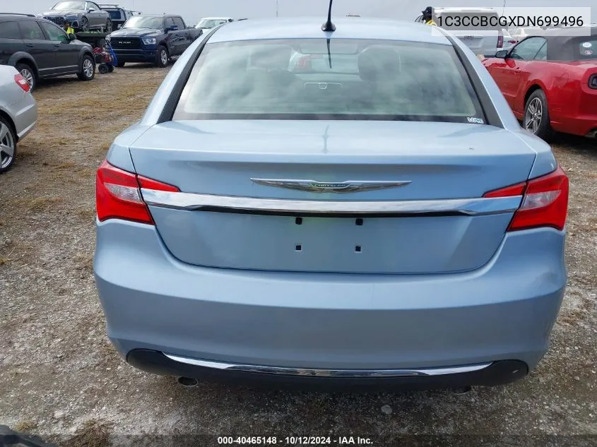 2013 Chrysler 200 Limited VIN: 1C3CCBCGXDN699496 Lot: 40465148