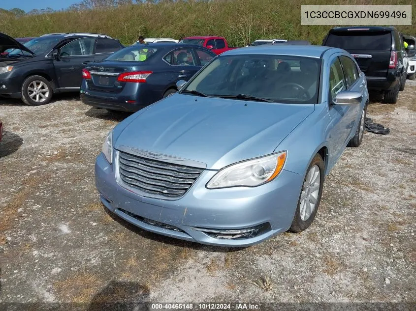 2013 Chrysler 200 Limited VIN: 1C3CCBCGXDN699496 Lot: 40465148