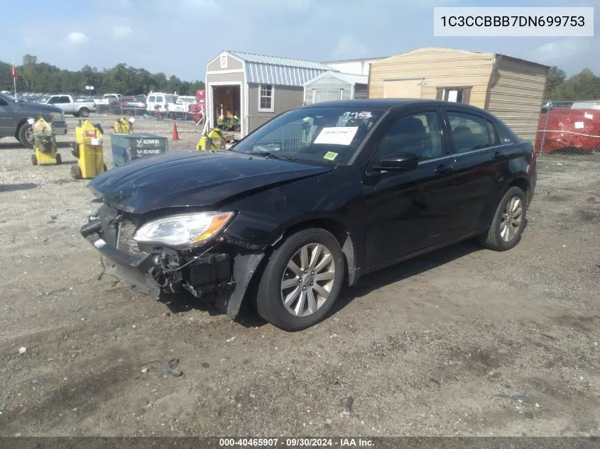 1C3CCBBB7DN699753 2013 Chrysler 200 Touring